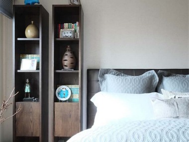 现代简洁风格设计案例卧室