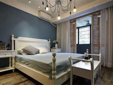 美式风格设计案例卧室