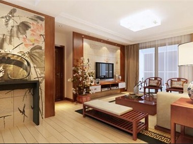 中式风格要点：中国风的构成主要体现在传统家具(多为
