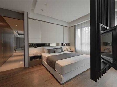 现代风格设计案例卧室