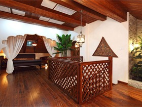 异域巴厘岛风情的朱雀门复室设计阁楼