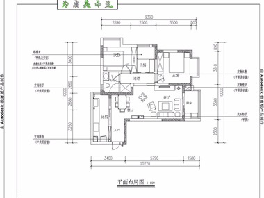 言正設(shè)計(jì)||始于單影，終于情悅平面圖