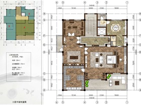 苏州.盛泽自建别墅方案汇报平面图