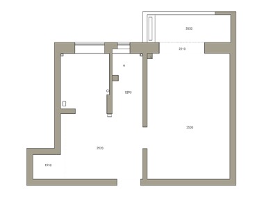 【久栖设计】北京七贤村37㎡小户型改造三代人居住空间平面图
