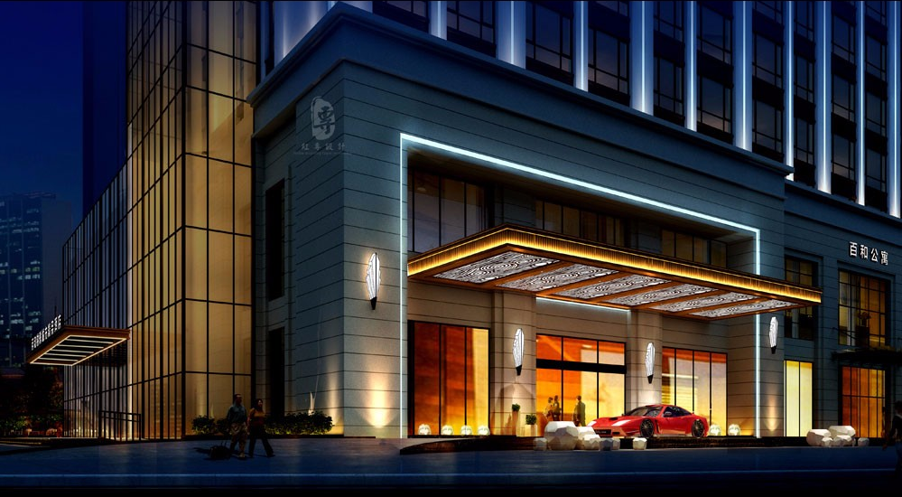 朝阳四星级酒店设计-红专设计|百和·铂雅城市酒店